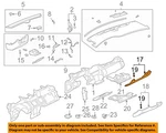 Gm Oem 05-08 Canyon Instrument Panel-knee Bolster 25716831. Fixed Price $54.80.