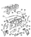 Genuine Mopar Instrument Panel Cover 5KH06ZJ8AD. Fixed Price $89.88.