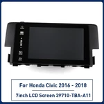 For 2016-18 Honda Civic Oem Navigation Radio Display Touch Screen 39710-TBA-A11. Fixed Price $149.50.