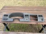 Ford Excursion Dashboard Instrument Cluster & Radio Bezel 2000-05 *gray*. Fixed Price $225.00.
