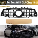 Gloss Black Gt Grille For 2020 2021 2022 Mercedes W118 CLA250 Front Bumper. Fixed Price $95.13.