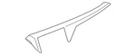 Genuine Audi Upper Trim 4J3-857-212-V58. Fixed Price $502.03.