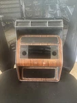1980-86 Ford F150 F250 Bronco Woodgrain Radio Dashboard Trim Bezel Oem. Fixed Price $100.00.