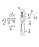 Genuine Mopar Media Hub Usb Port 68145567AB. Fixed Price $152.10.