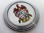 Nos 1948 Frazer Steering Wheel Horn Medallion Emblem Center Cap Cover Badge Oem. Fixed Price $95.00.