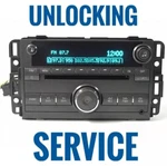 Gm Lan Radio Cd Dvd Players Unlocking Service "U040". Fixed Price $49.00.