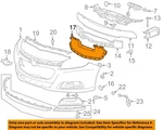 Chevrolet Gm Oem 14-15 Malibu Front Bumper Grille-air Deflector 22995190. Fixed Price $65.42.