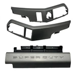 2017 - 2022 Ford F250 F350 Lariat Dash Air Vent Trim Set Oem Chrome Obsidian. Fixed Price $399.00.