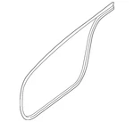 Genuine Nissan Door Weather-strip 80830-JA01A. Fixed Price $58.09.