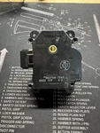 01-05 Lexus IS300 Heater Air Vent Servo Actuator Damper Flap Module 063700-7040. Fixed Price $35.00.