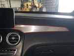 18 19 Mercedes GLC-300 Aluminum Dash Inserts Left & Right Only 253 Type. Fixed Price $177.00.