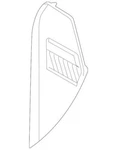 Genuine Ford Side Cover FL3Z-1504481-AA. Fixed Price $44.99.