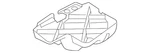 Genuine Volkswagen Deform Element 561-857-889-B. Fixed Price $26.00.