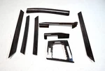 Front Rear Center Console Door Dash Decor Trim Panel Oem Bmw E46 Sedan Set Brown. Fixed Price $198.00.