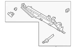 Ford Bronco Glove Box Frame Instrument Panel M2DZ-7804338-AA. Fixed Price $139.96.