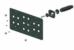 Front Tow Hook License Plate Bracket Mount For Porsche Boxster 987.1 2005-2007. Fixed Price $39.95.