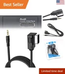 Audi/vw Ami/mmi Cable - Extra Long Mdi To Aux, Adapter. Fixed Price $24.99.