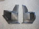 1965-1968 Ford Galaxie And Mercury Kick Panel Pair White Interior Trim Black. Fixed Price $209.95.