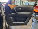 2014 QX80 Rh Pass Side Front Door Interior Trim Panel Black G. Fixed Price $150.10.