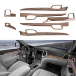 7PCS Interior Door Handle Dash Panel Trim Cover For Jeep Grand Cherokee 2011-21. Fixed Price $79.99.