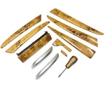 00-06 Bmw X5 E53 Wood Interior Dashboard, Doors, Trim Set Cracks Read. Fixed Price $114.95.