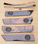2010/19 Jaguar Xjl Interior Dash & Door Panel Trims Meridian Wood Grain Oem. Fixed Price $160.00.