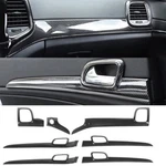 Dash Panel & Door Handle Cover Kit Interior Trim For 2014-20 Jeep Grand Cherokee. Fixed Price $55.99.