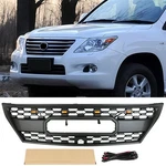 Front Grille Fits For 2008-2012 Lexus LX570 Black Upper Bumper W/led. Fixed Price $209.00.