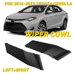 Pair Fender Cowl Hood Side Seal Trim Cover & Rh For Toyota Corolla 14-19. Fixed Price $12.99.