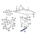 Ford F-150 2009-2014 9L3Z1513208AA Right Door Sill Plate. Fixed Price $41.58.
