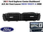 2025 Ford Explorer Center Dashboard A/c Air Vent Louver RB5B-19K617-A. Fixed Price $55.00.
