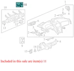 2009-12 Chevrolet Traverse Instrument Panel Mounting Bracket Used 20929982 Oem. Fixed Price $39.99.