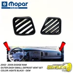 2002 2003 2004 2005 Dodge Ram Side Dash Small Defrost Set Agate - Oem. Fixed Price $35.88.