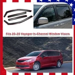 For Chrysler Voyager 2020-2025 In-channel Window Vent Visor Rain Guard Deflector. Fixed Price $45.99.