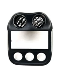 10-16 Jeep Compass Patriot Center Radio Climate Dash Trim Bezel Vents Black. Fixed Price $49.00.