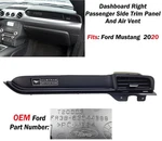New Oem 2020 Ford Mustang Dashboard Right Side Trim Panel Air Vent FR3B63044B88. Fixed Price $100.00.
