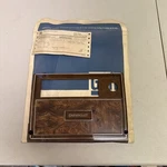 Nos 1978-1985 Camino Malibu Monte Carlo Radio Dash Panel Plate. Fixed Price $275.00.