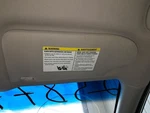 2015 Nissan Altima Passenger Sun Visor Oem Black Used 268-11980R 75K Miles. Fixed Price $80.70.