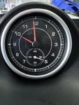 Oem 2015 - 2022 Porsche Macan Clock With Black Grille Upper Trim. Fixed Price $195.00.