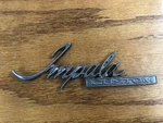 1971-1973 Chevrolet Impala 2-DOOR Custom Coupe Emblem Donk Chevy 1972. Fixed Price $44.99.
