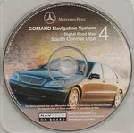 2002 2003 Mercedes G500 G55 SL500 SL55 Navigation Cd Map #4 Cover Tx Ok Ar La Ms. Fixed Price $35.20.