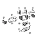 Genuine Mopar Instrument Panel Bezel 5UT63DX8AB. Fixed Price $310.58.