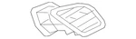 Genuine Audi Side Outlet 4G1-820-902-A-6PS. Fixed Price $235.36.
