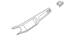 Genuine Volkswagen Cover Panel 2GJ-858-416-L-VIE. Fixed Price $129.08.