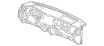 Genuine Honda Panel Instrument *NH167L* (graphite Black) 77101-S5A-A01ZC Qty. Fixed Price $134.77.