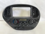 2001-2007 Toyota Sequoia Radio Dash Bezel W/ Hvac Controls Vents Black. Fixed Price $119.99.
