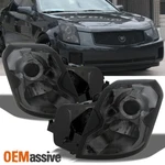 Fits 2003-2007 Cadillac Cts Smoked Projector Headlights Headlamps Left + Right. Fixed Price $172.99.