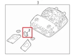 Hyundai Ioniq Hybrid Ae Microphone-handsfree 2016-2022 1.6L Genuine. Fixed Price $78.32.