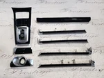 Porsche Cayenne 10-17 Interior Trim Kit Black/silver Oem 7P5863324F, 7P5857221M. Fixed Price $135.00.