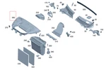 Genuine Mercedes Benz X296 Eqs Suv Adapter, Air Duct, Cover 831 00. Fixed Price $349.00.